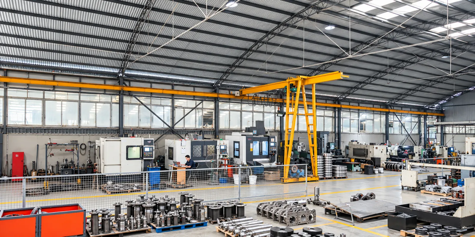 GRTON machinery workshop